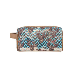 Montana West Leopard Cactus Multi Purpose/Travel Pouch - Cowgirl Wear