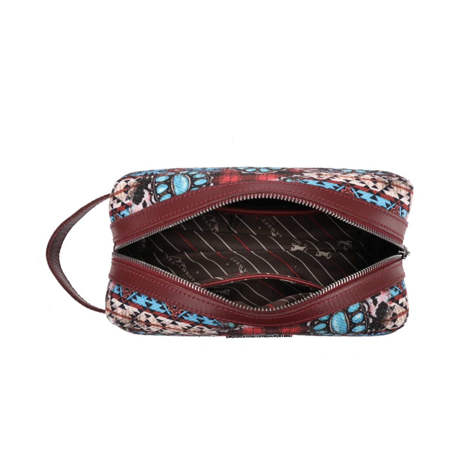 Montana West Aztec Multi Purpose/Travel Pouch - Cowgirl Wear