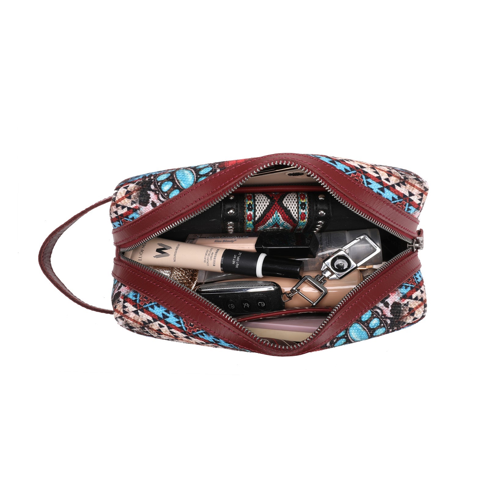 Montana West Aztec Multi Purpose/Travel Pouch - Cowgirl Wear