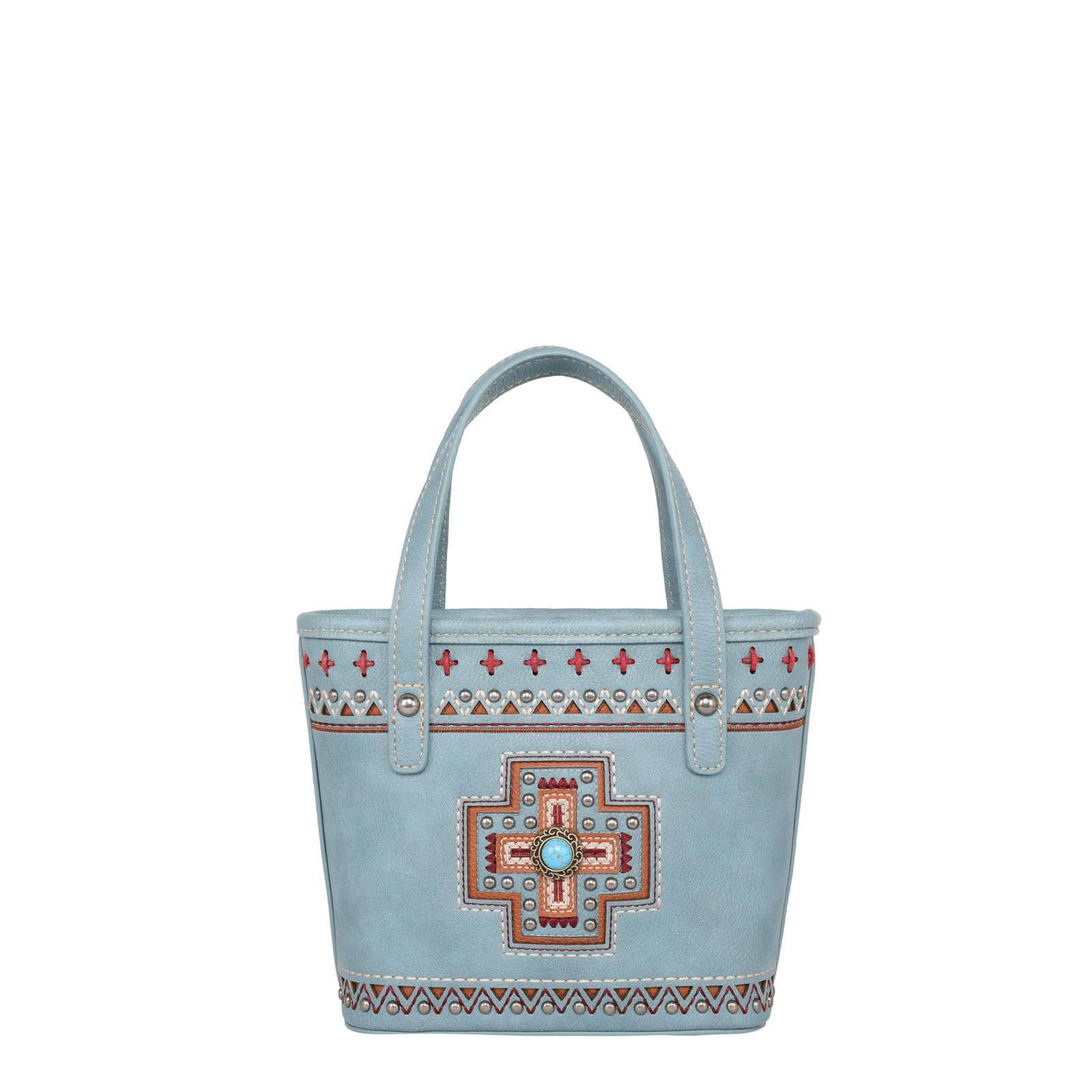 Montana West Concho Collection Small Tote/Crossbody - Cowgirl Wear