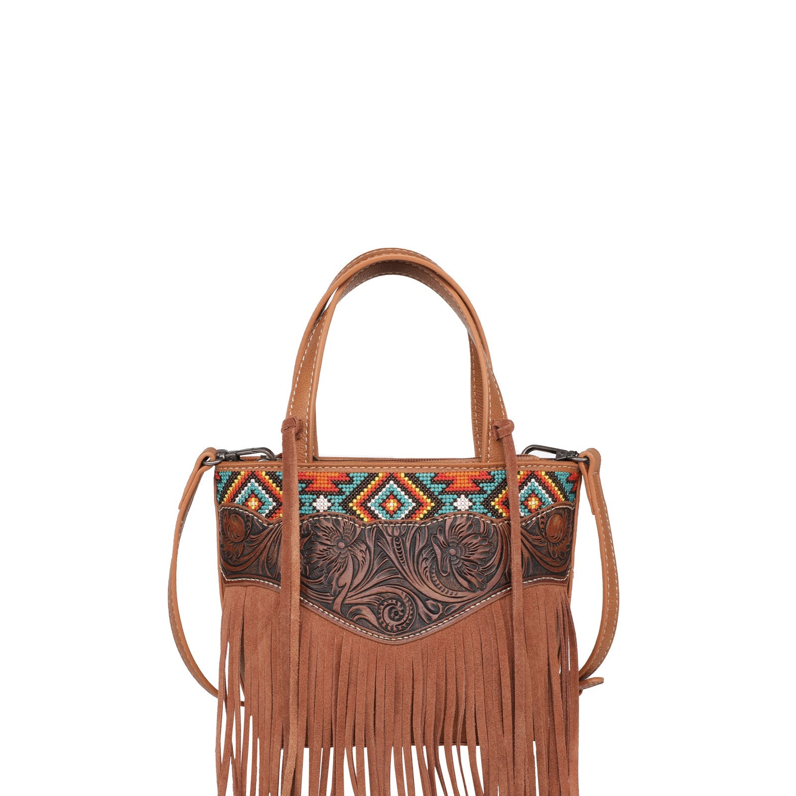 Montana West Embroidered Collection Small Tote/Crossbody - Cowgirl Wear