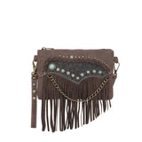 Montana West Fringe Collection Crossbody/Wristlet - Cowgirl Wear