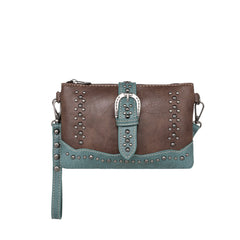 Montana West Buckle Collection Clutch/Crossbody - Cowgirl Wear