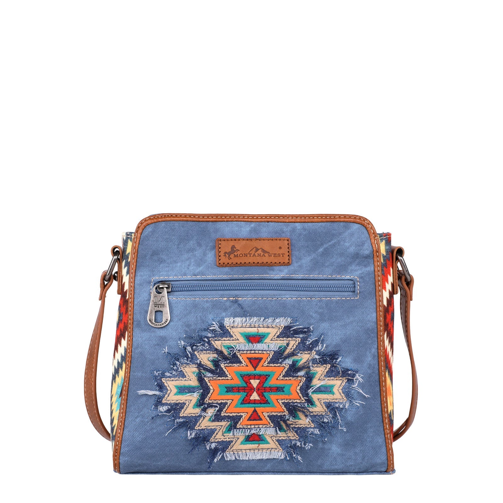 Montana West Aztec Jean Collection Crossbody - Cowgirl Wear