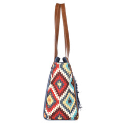 Montana West Aztec Jean Denim Collection Tote - Cowgirl Wear