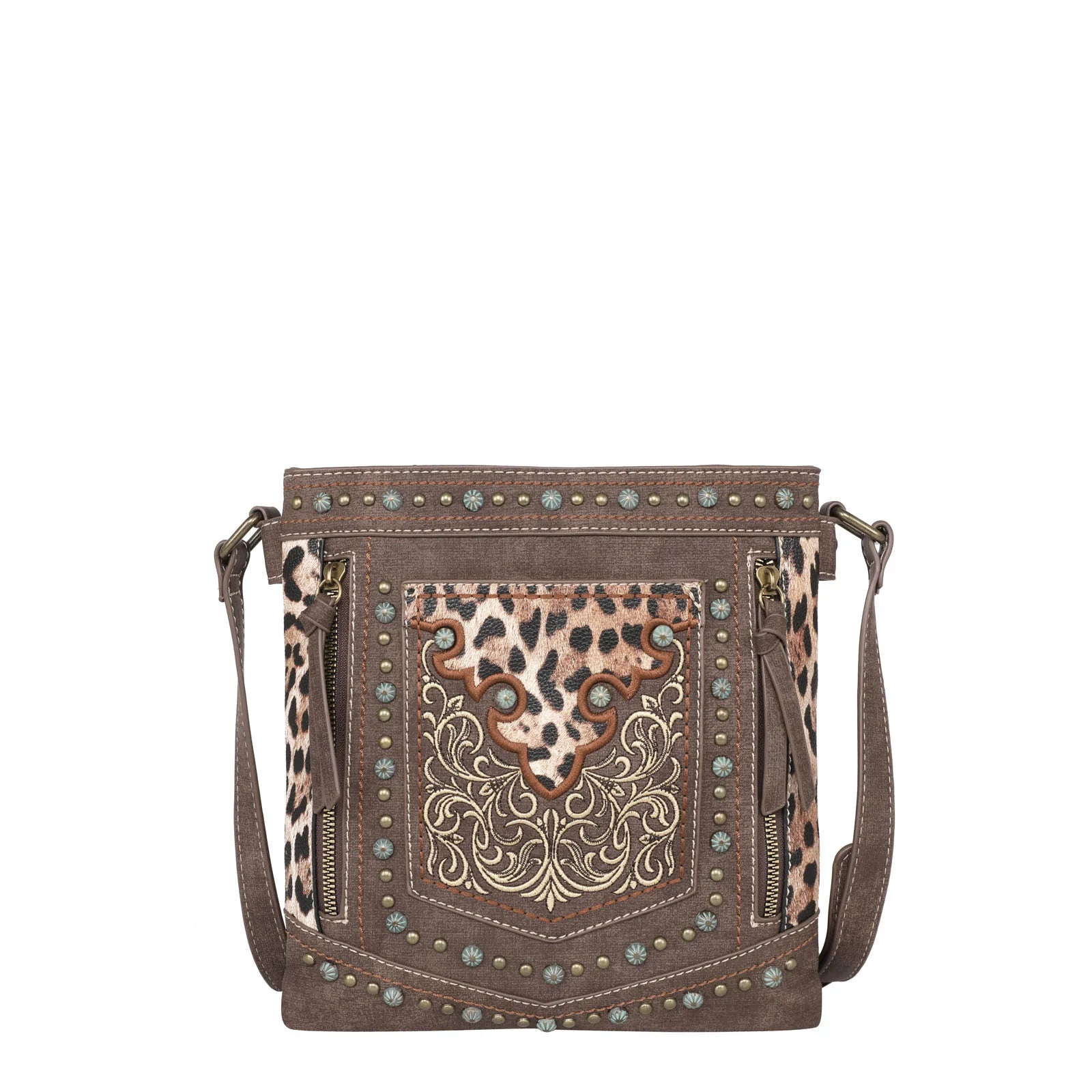 Montana West Embroidered Collection Concealed Carry Crossbody - Cowgirl Wear
