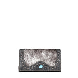 Montana West Hair-On Cowhide Collection Wallet - Cowgirl Wear