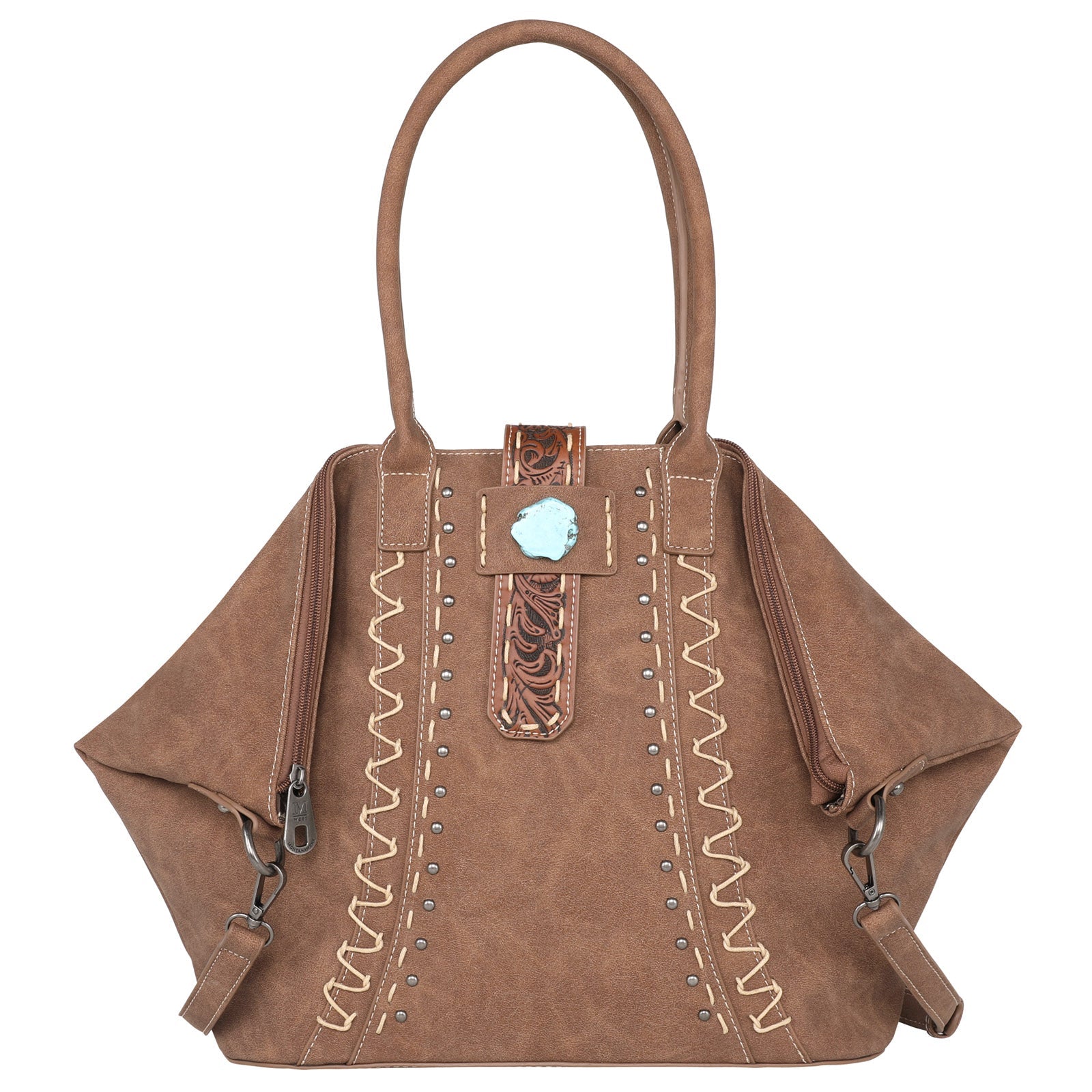 Montana West Tooled Collection Concealed Carry Tote/Crossbody - Cowgirl Wear