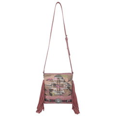 Montana West Aztec Collection Camo Print Canvas Concealed Carry Crossbody - Cowgirl Wear