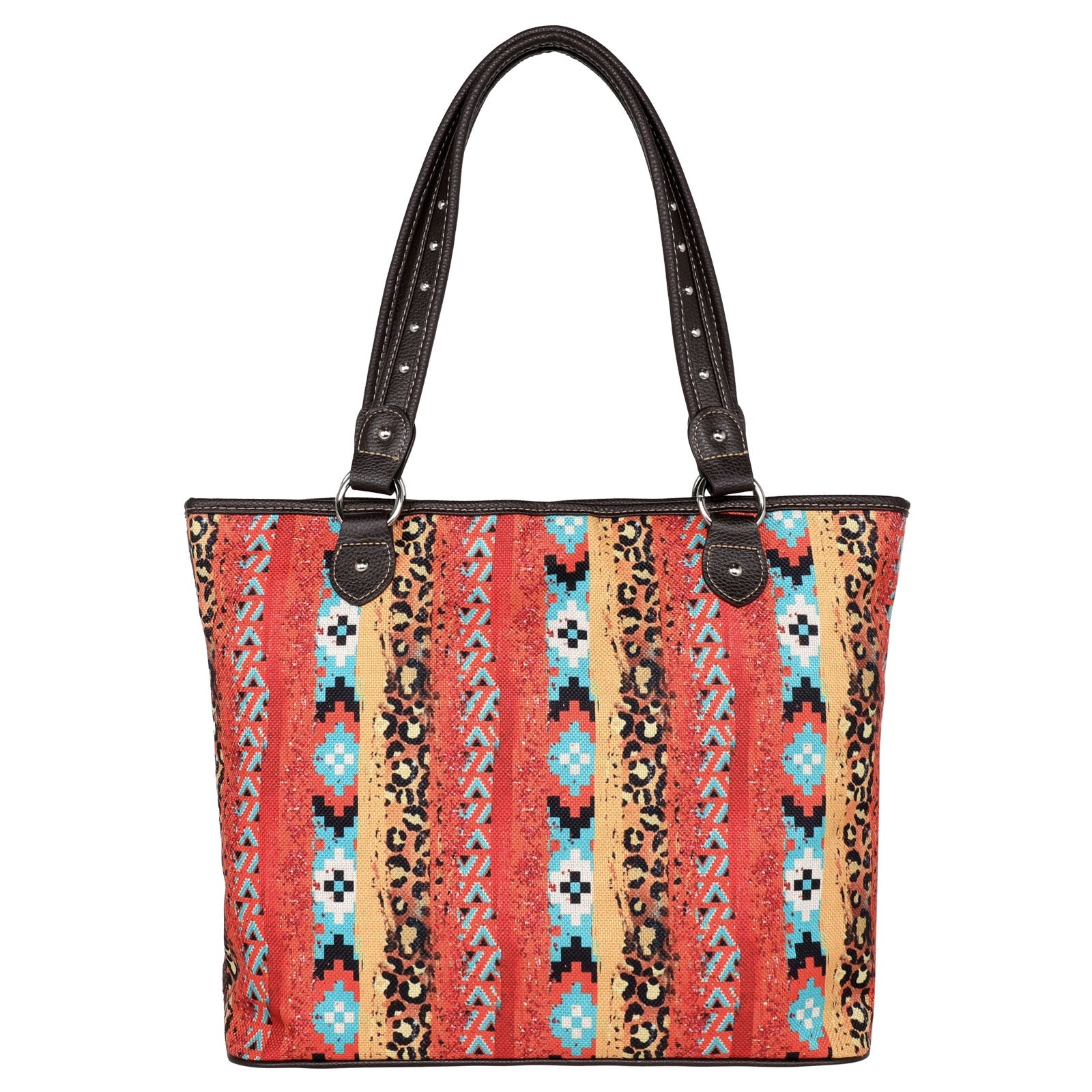 Montana West Aztec Print Canvas Tote Bag - Cowgirl Wear
