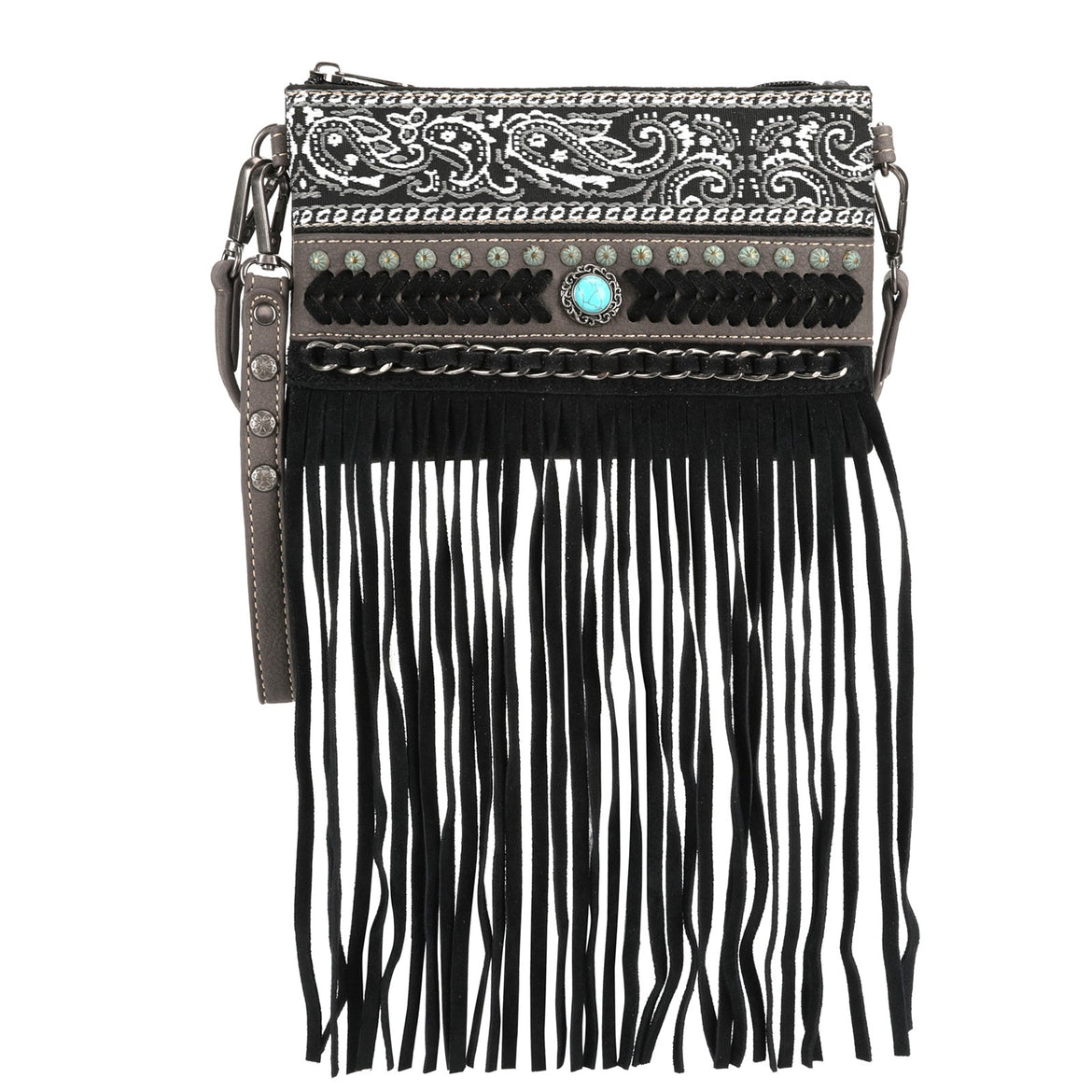 Leather Fringe Purse | Western Purses with Fringe | Fringe Bag ...