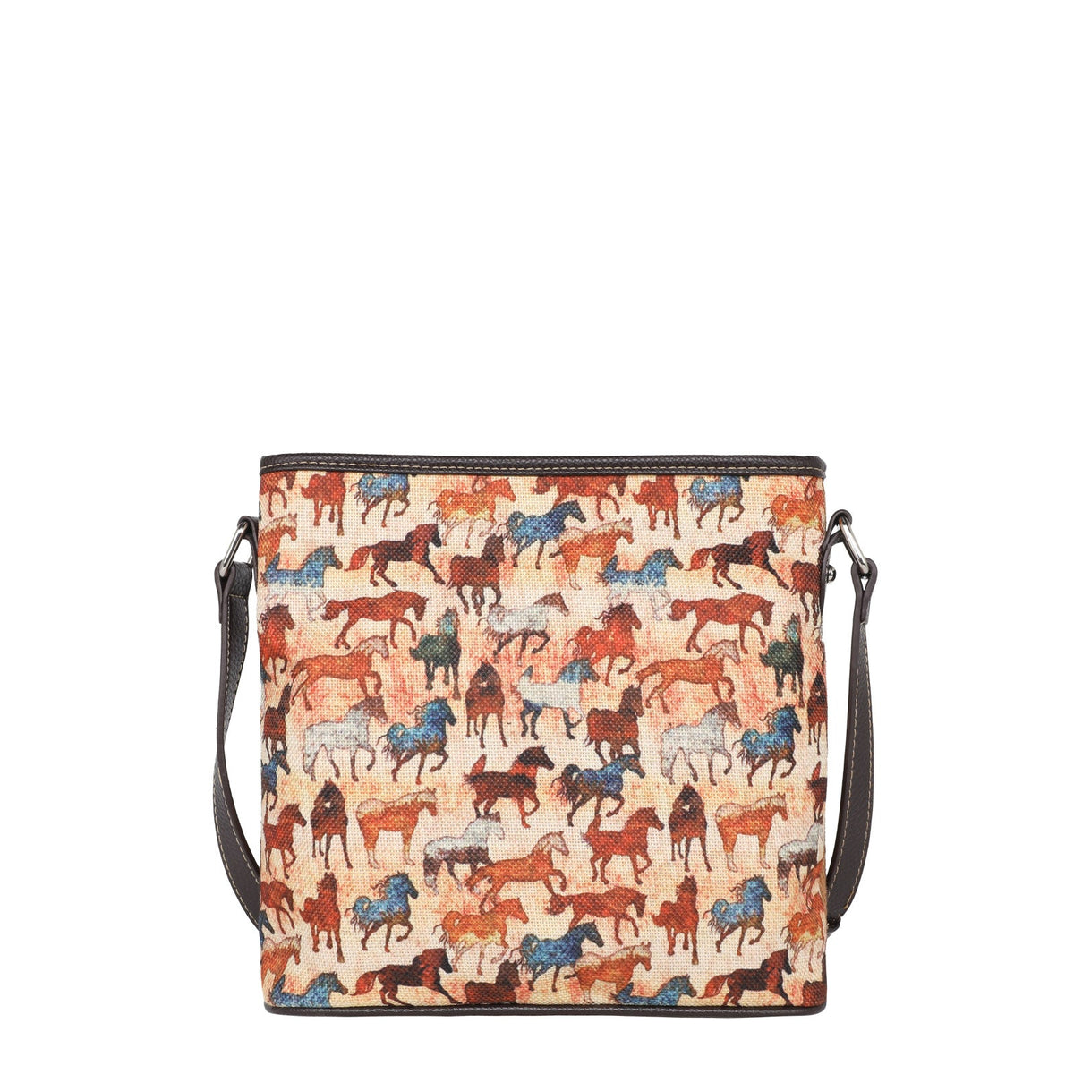 Montana West Horse Collection Canvas Crossbody - Cowgirl Wear