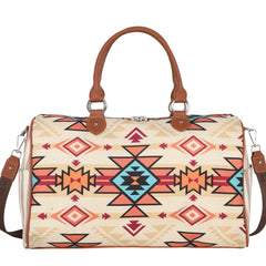 Montana West Aztec Canvas Weekender Bag - Cowgirl Wear