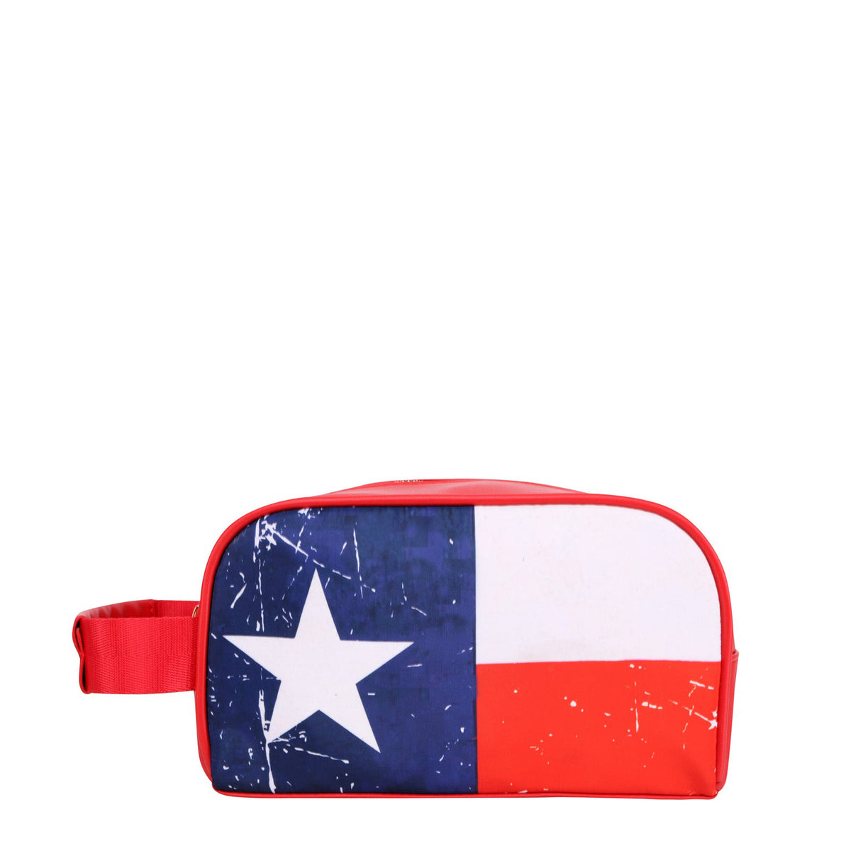 Montana West Texas Flag Print Multi Purpose/Travel Pouch - Cowgirl Wear