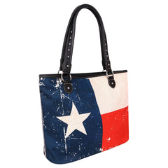Texas Flag Canvas Tote Bag - Cowgirl Wear