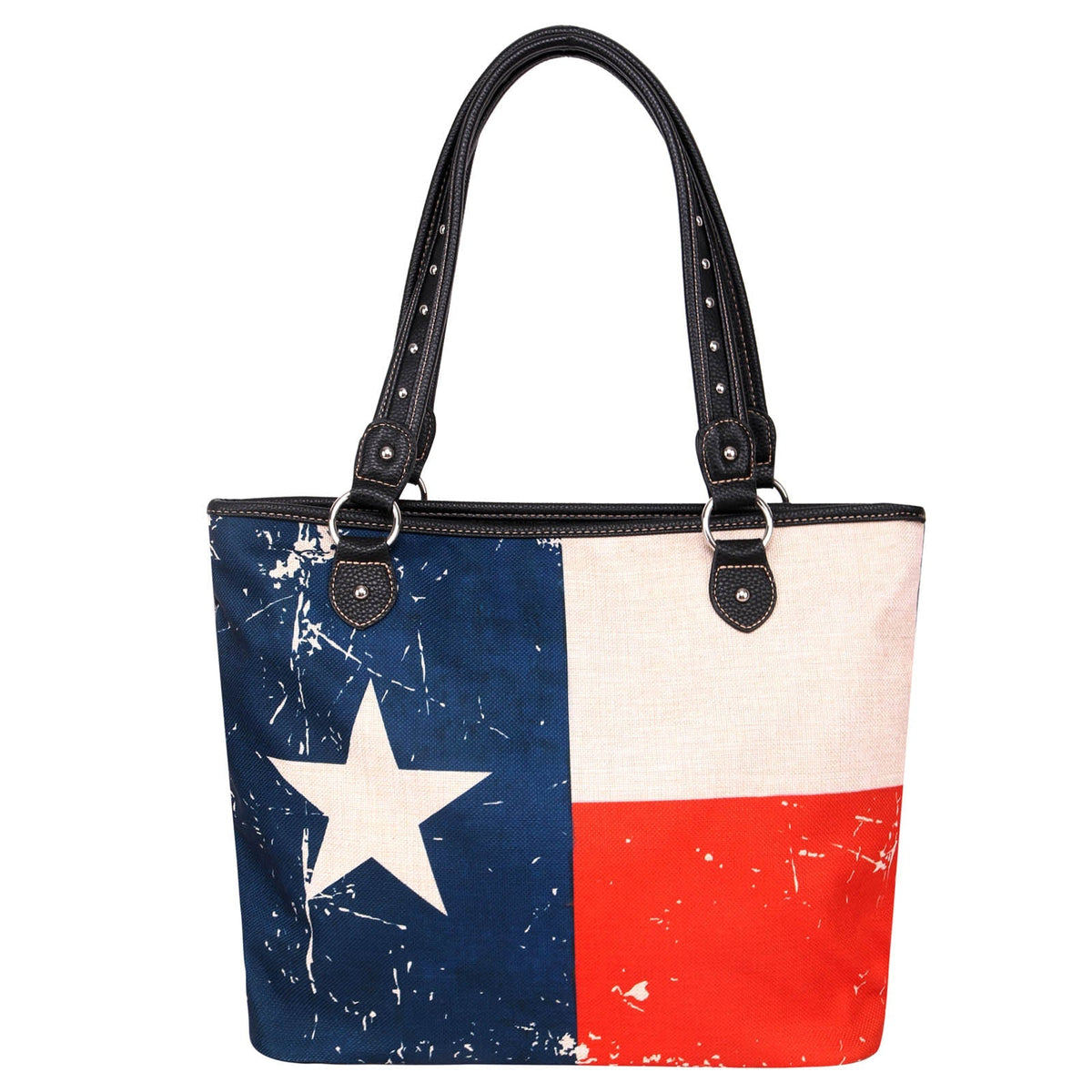 Texas Flag Canvas Tote Bag - Cowgirl Wear
