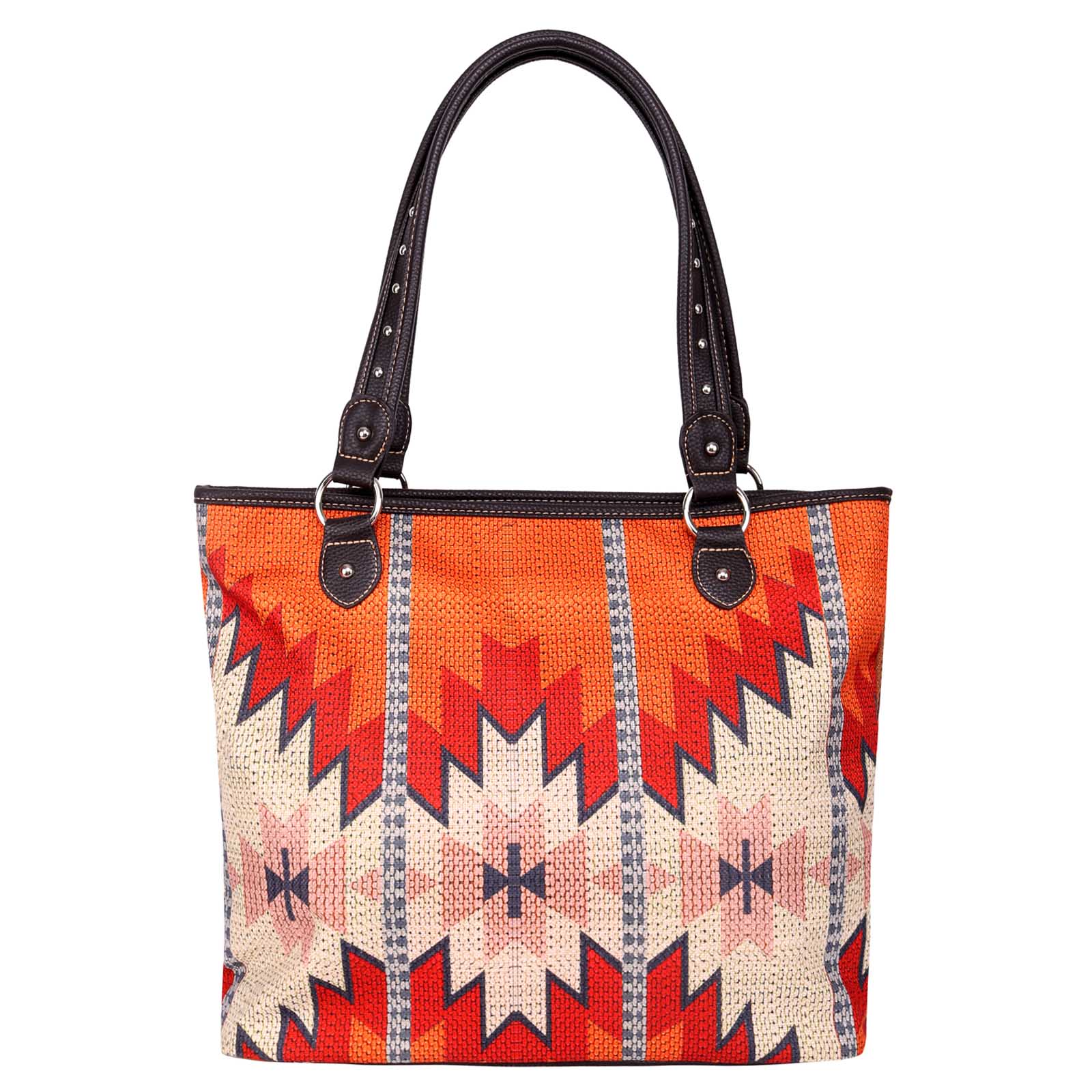 Montana West Aztec Canvas Tote Bag - Cowgirl Wear