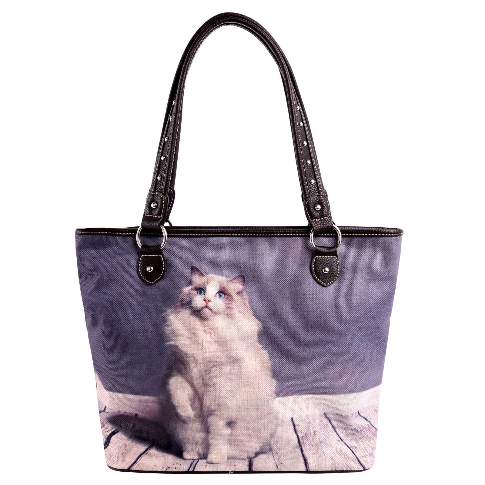 Cats C Canvas Tote Bag - Cowgirl Wear