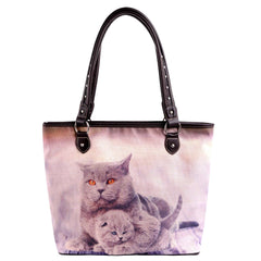 Cats D Canvas Tote Bag - Cowgirl Wear