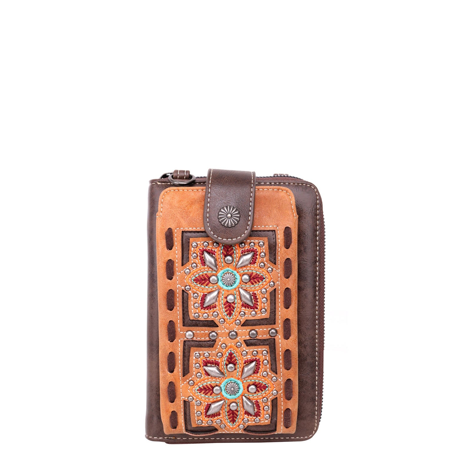 Montana West Embroidered Collection Phone Wallet/Crossbody - Cowgirl Wear