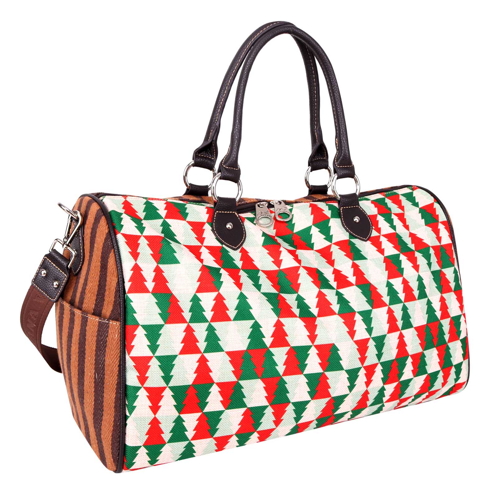 Montana West  Christmas Style Canvas Weekender Bag - Cowgirl Wear