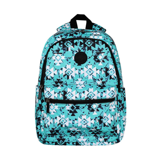 Montana West Turquoise Aztec Print Backpack - Cowgirl Wear