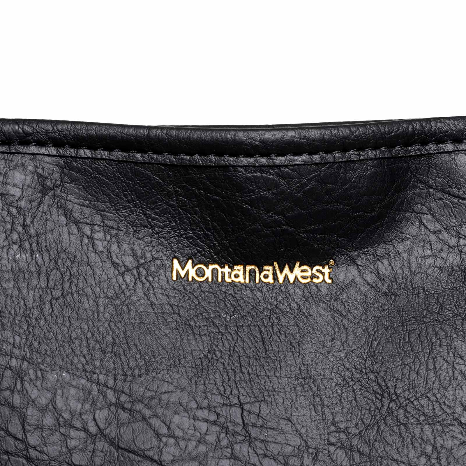 Montana West Carry-All Tote - Black - Cowgirl Wear
