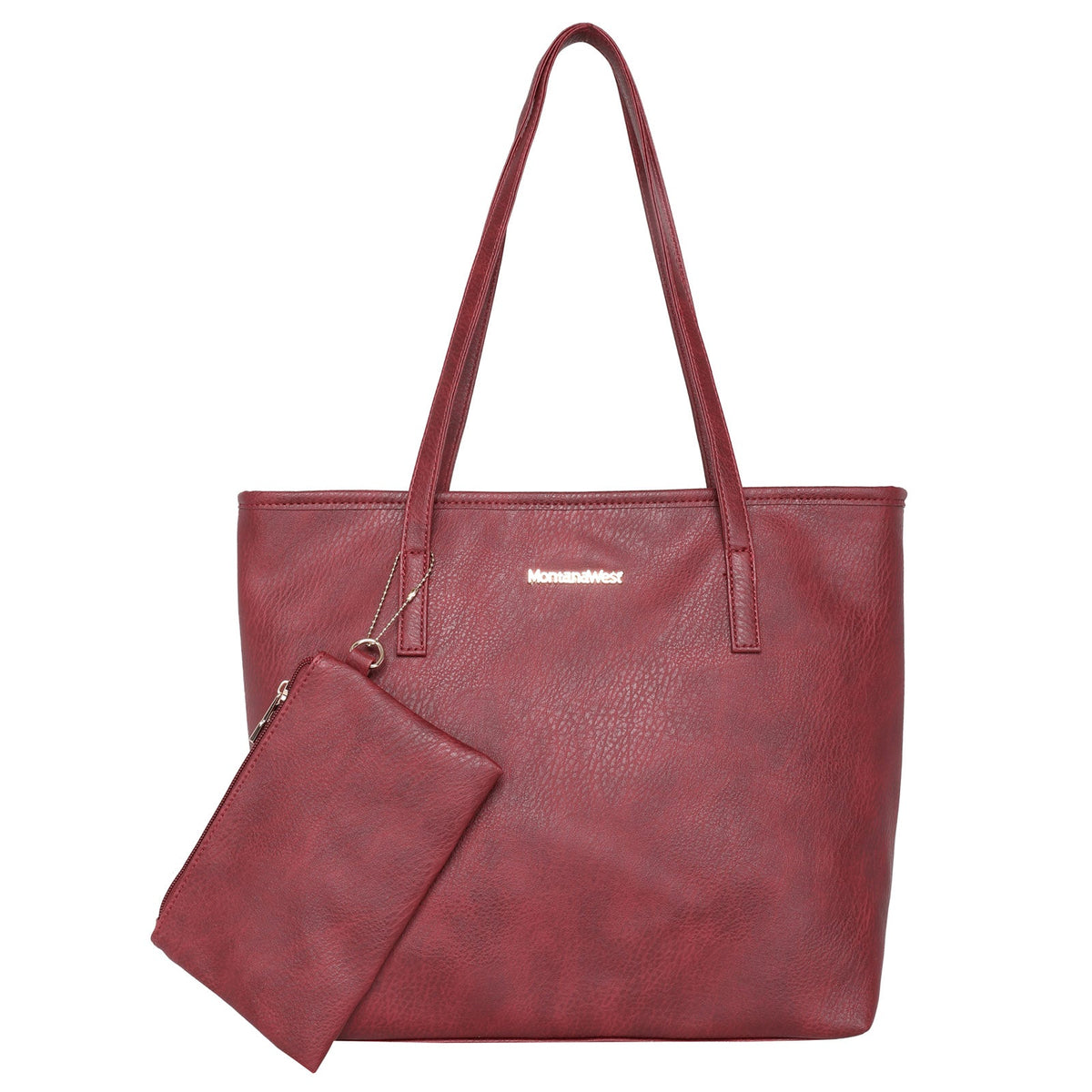 Montana West Carry-All Tote - Red - Cowgirl Wear