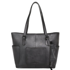 Montana West Hand Paint Genuine Leather Collection Concealed Carry Tote - Cowgirl Wear