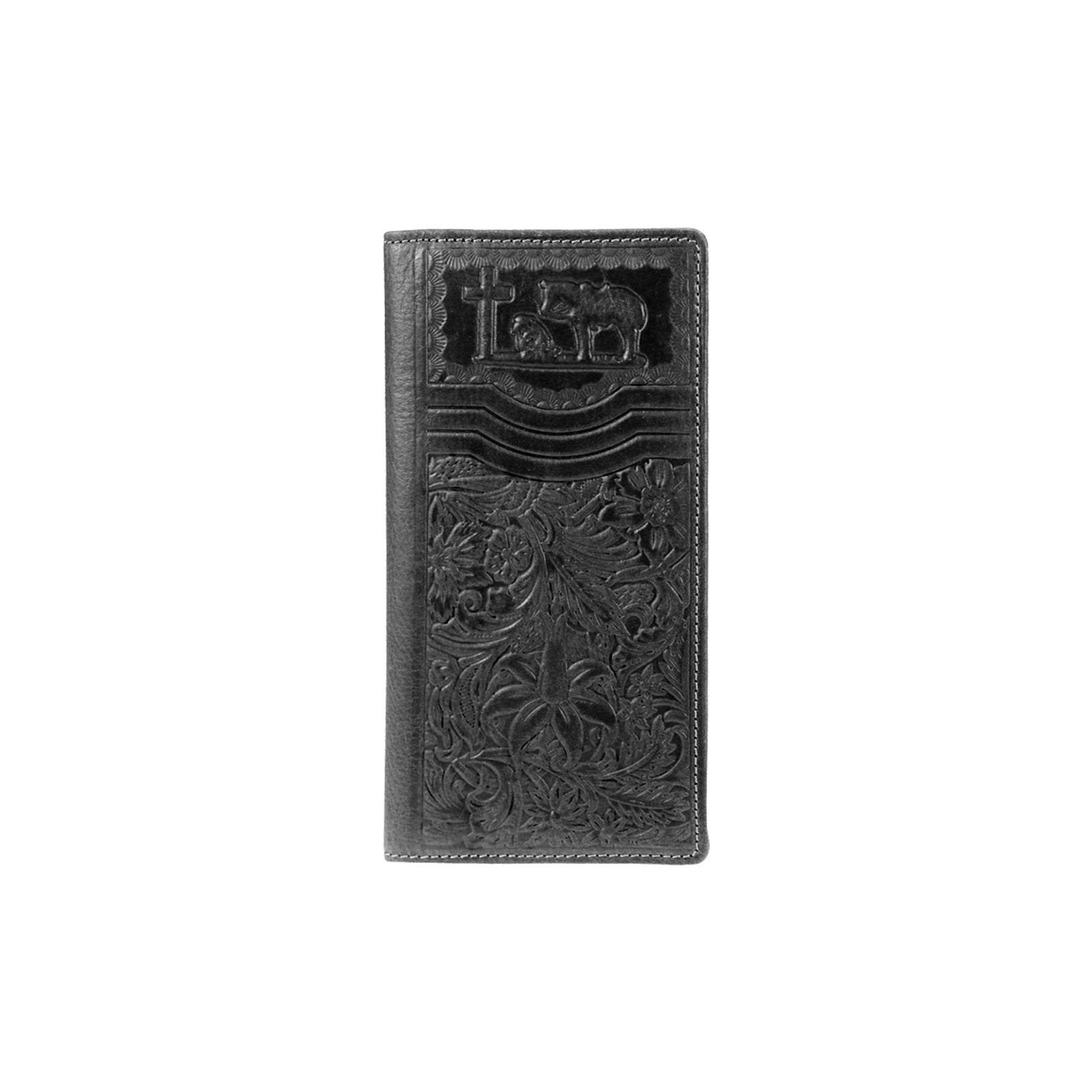 Genuine Leather Spiritual Collection Men's Wallet - Cowgirl Wear