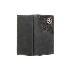 Montana West Genuine Tooled Leather Men's Wallet Assortment Color - Cowgirl Wear