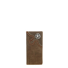 Montana West Genuine Leather Lonestar Collection Men's Wallet - Cowgirl Wear