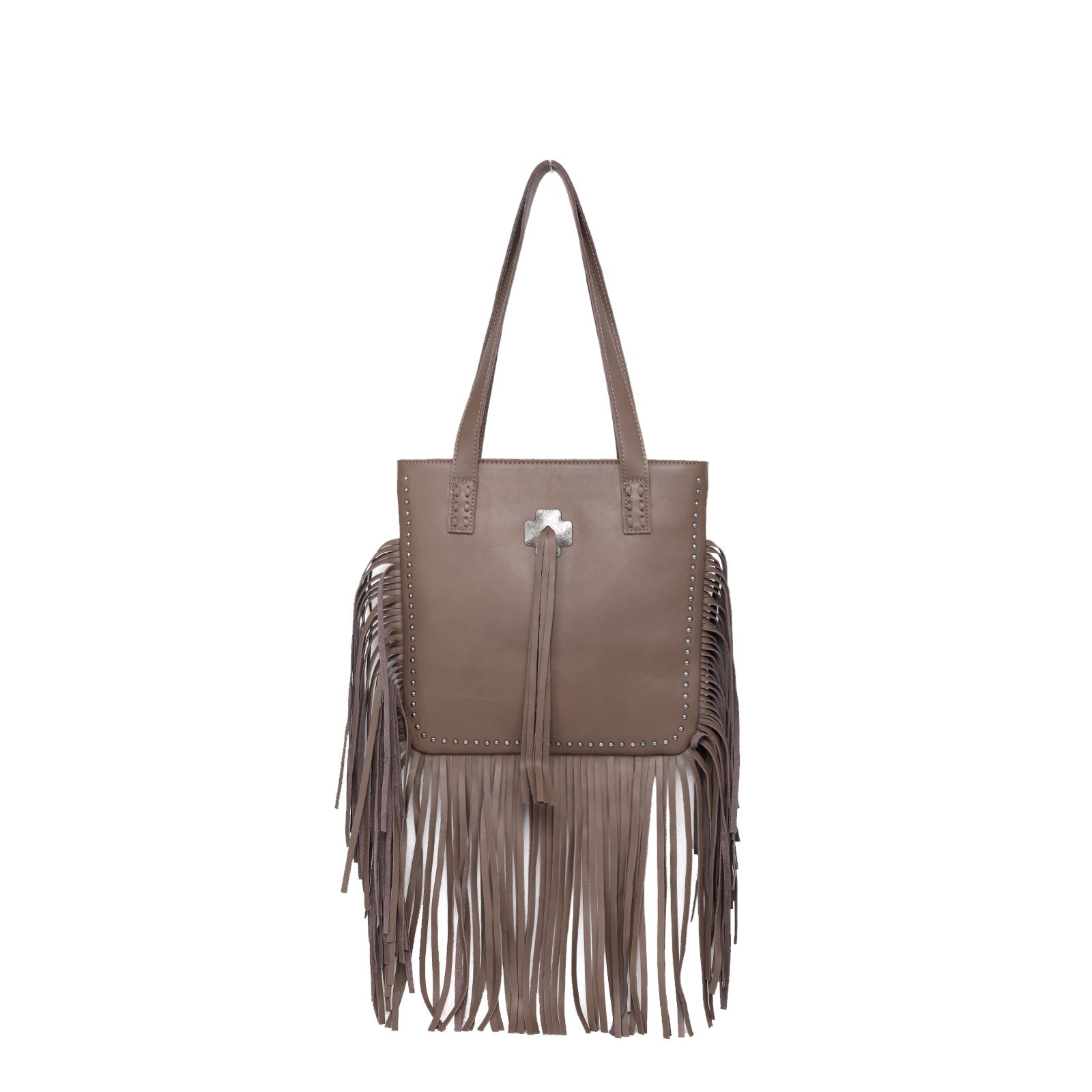 Montana West Fringe Genuine Leather Tote - Cowgirl Wear