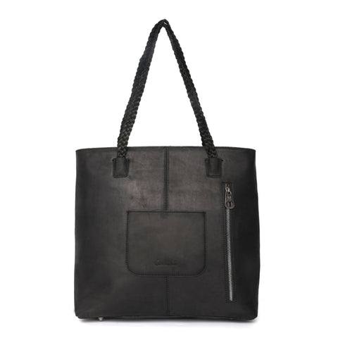 Montana West Concealed Carry Genuine Leather Tote - Cowgirl Wear