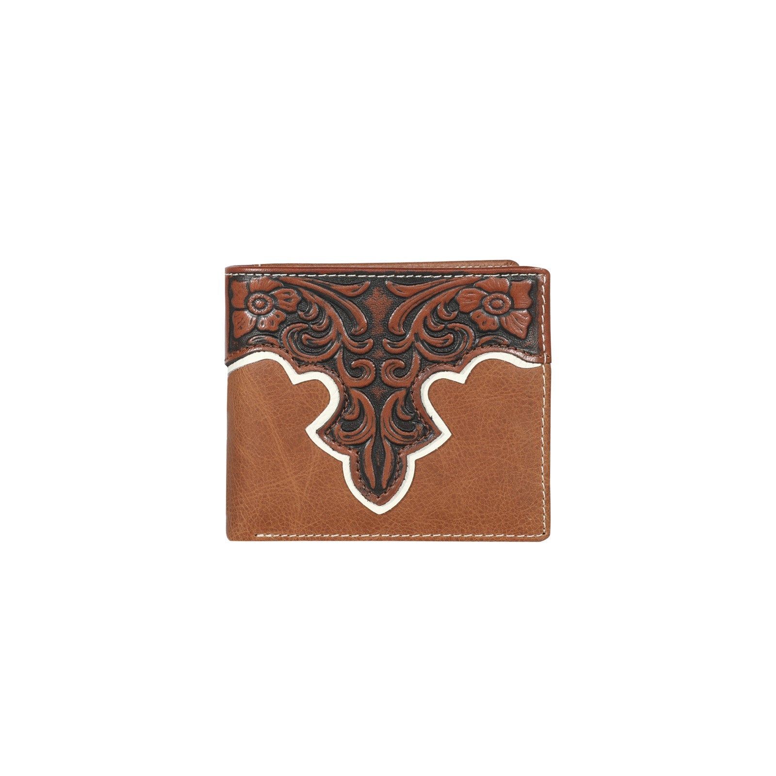 Genuine Tooled Leather Collection Men's Wallet - Cowgirl Wear
