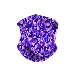 Camo Print Neck Gaiter Face Mask Reusable, Washable Bandana /Head Wrap Scarf-1Pcs/Pack - Cowgirl Wear
