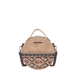 Montana West Aztec Tooled Collection Crossbody Circle Bag - Cowgirl Wear