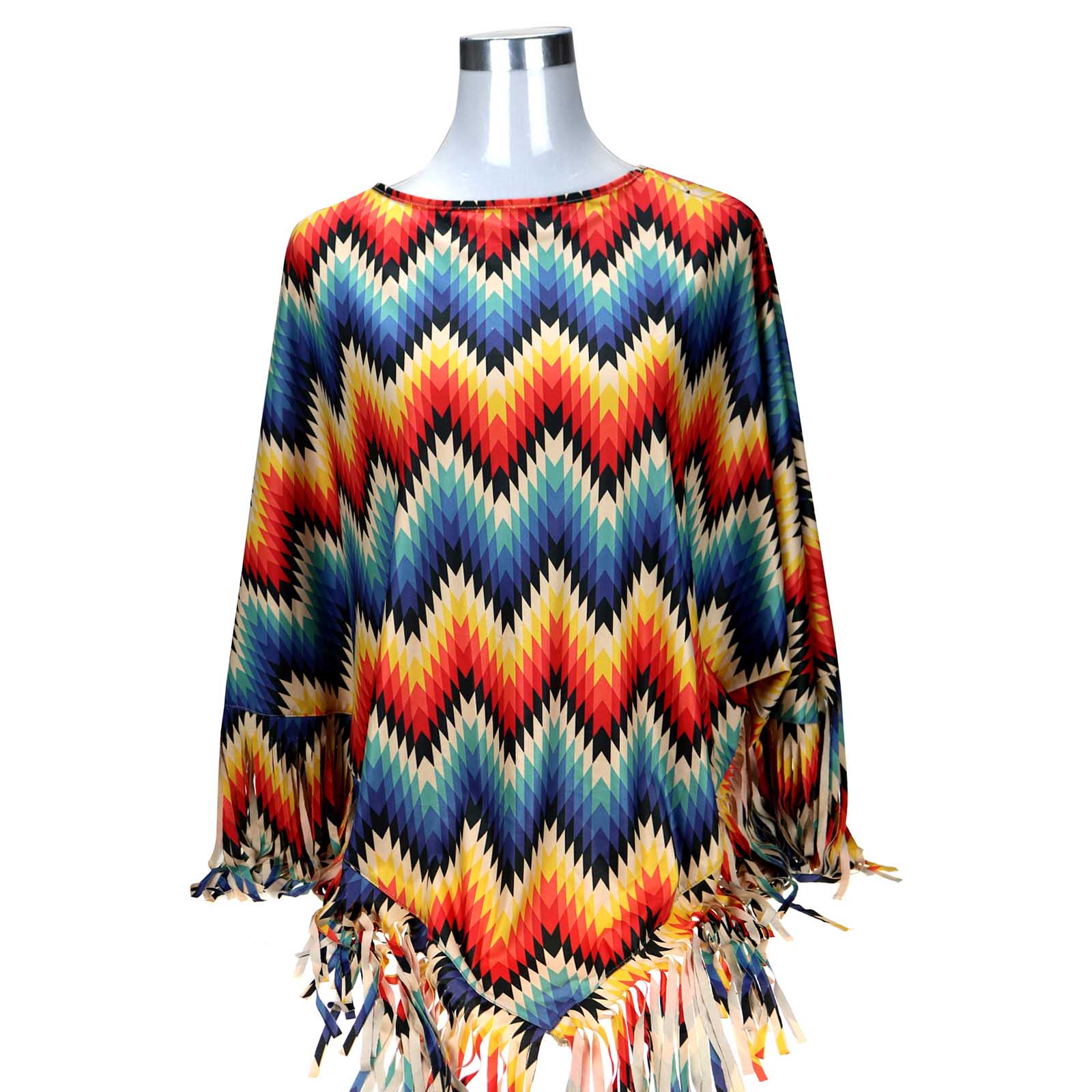 Montana West Serape Collection Poncho - Cowgirl Wear