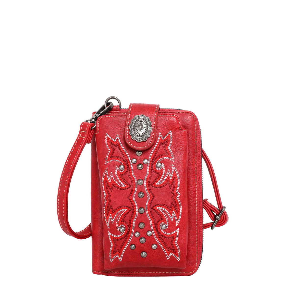 American Bling Embroidered Collection Phone Wallet/Crossbody - Cowgirl Wear