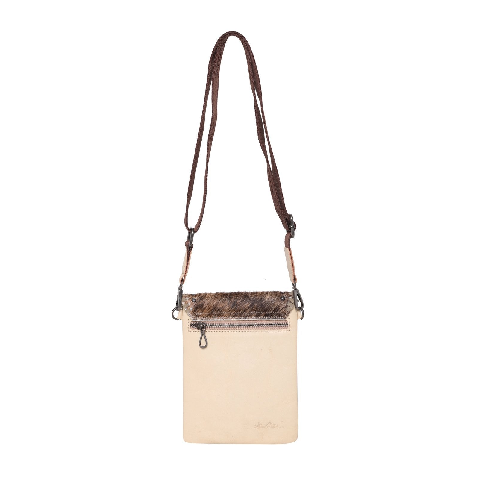 Montana West 100% Genuine Leather Hair-On Cowhide Collection Crossbody - Cowgirl Wear