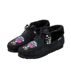 Moccasins Sugar Skull Collection - Cowgirl Wear