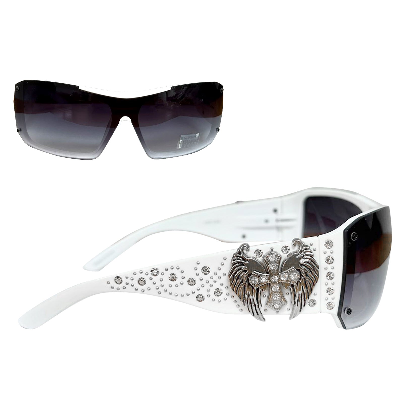 Montana West Wing Cross Sunglasses By Pairs - Cowgirl Wear