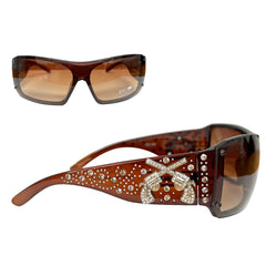Montana West Double Pistol Sunglasses By Pairs - Cowgirl Wear