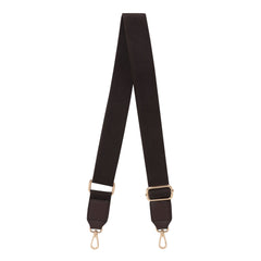 STP 1001 Montana West Guitar Style Crossbody Strap Solid Color Collection -Black - Cowgirl Wear