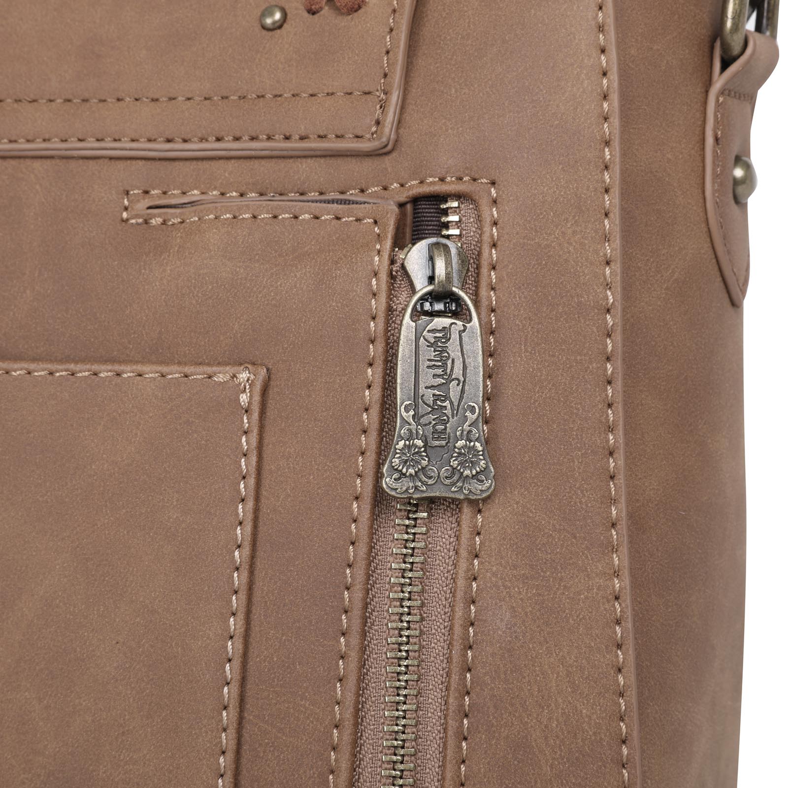Trinity Ranch Hair-On Leather Collection Concealed Handgun Hobo - Cowgirl Wear
