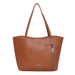 Trinity Ranch Hair-On Leather Studs Collection Concealed Carry Tote - Cowgirl Wear