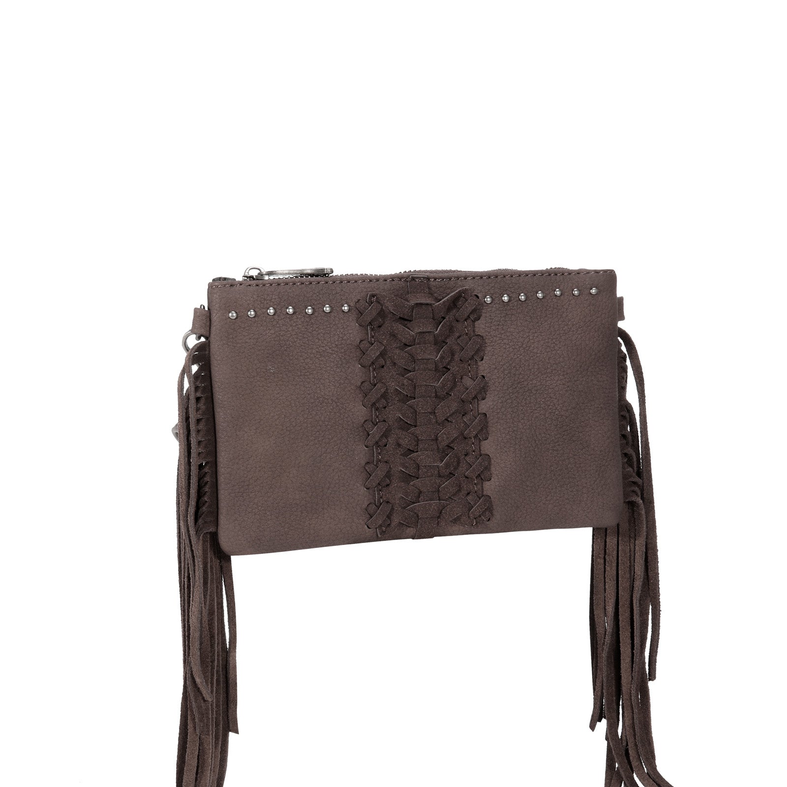 Trinity Ranch Leather Fringe Collection Clutch/Crossbody - Cowgirl Wear