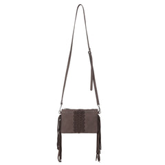 Trinity Ranch Leather Fringe Collection Clutch/Crossbody - Cowgirl Wear