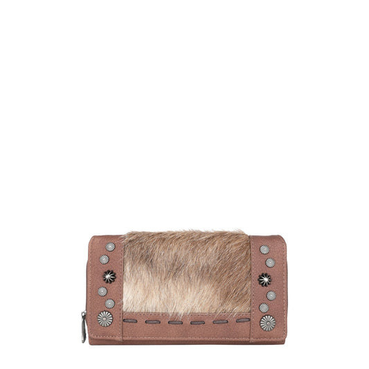 Trinity Ranch Hair-On Cowhide Collection Wallet - Cowgirl Wear