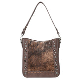 Trinity Ranch Hair-On Cowhide Collection Concealed Carry Hobo